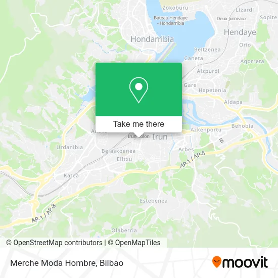 Merche Moda Hombre map