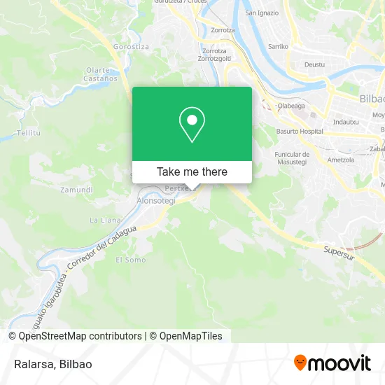 Ralarsa map