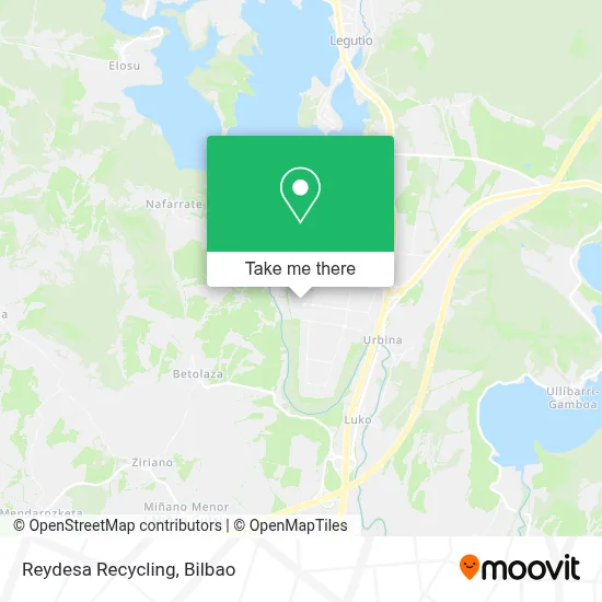 Reydesa Recycling map