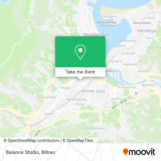 Balance Studio map