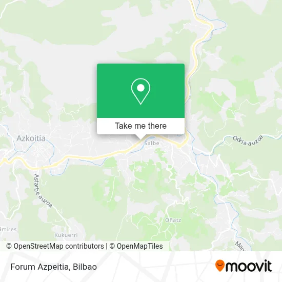 Forum Azpeitia map