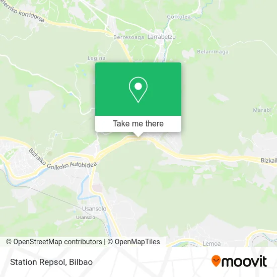 Station Repsol map