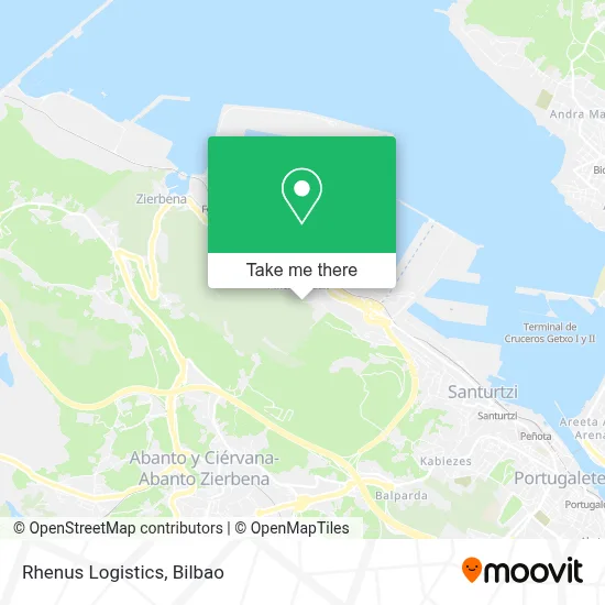 Rhenus Logistics map
