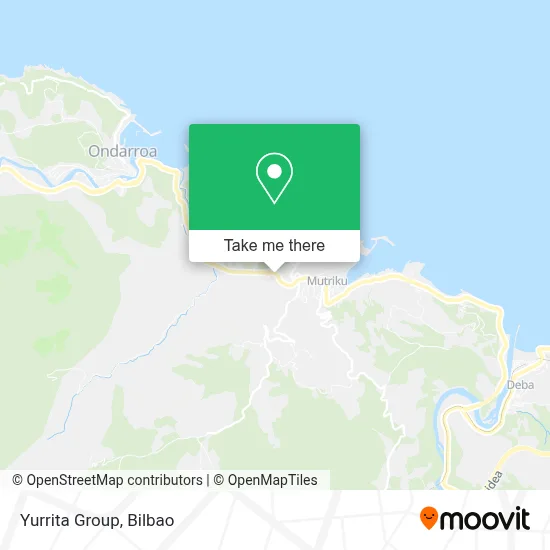 Yurrita Group map