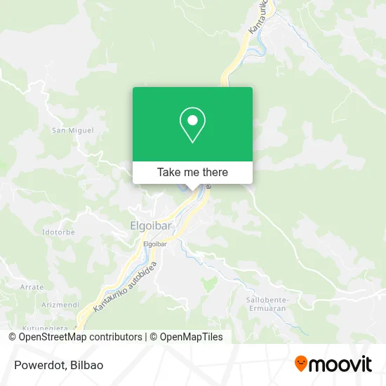 Powerdot map