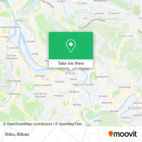 Bilbu map
