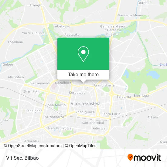 Vit.Sec map