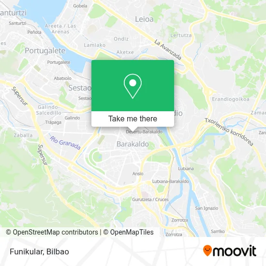 Funikular map