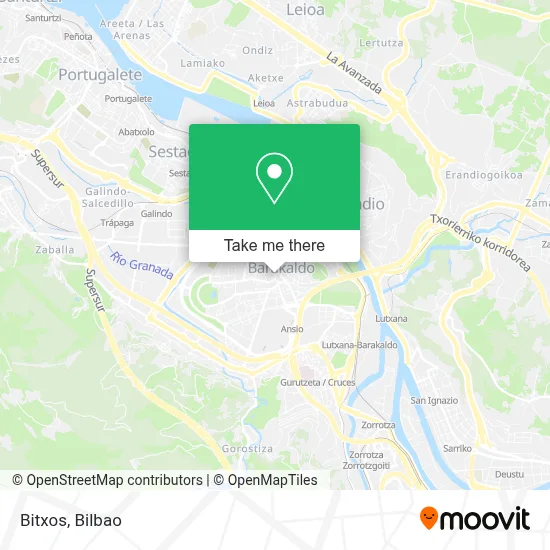 Bitxos map
