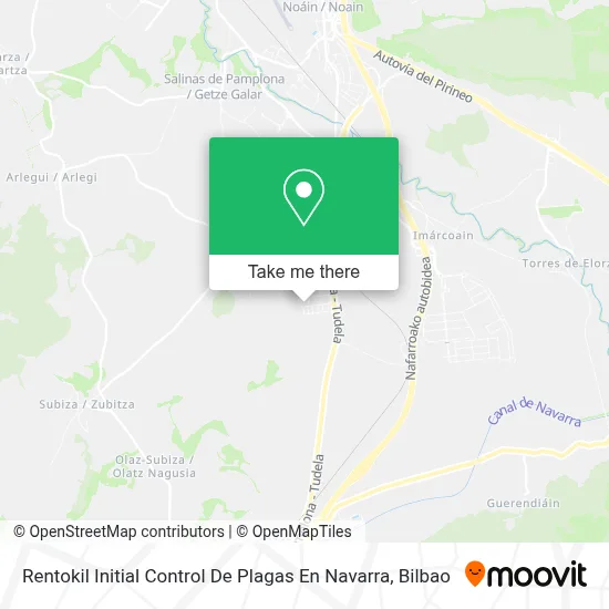 Rentokil Initial Control De Plagas En Navarra map