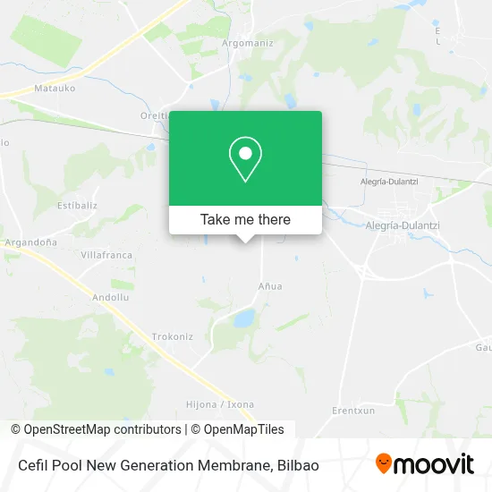 Cefil Pool New Generation Membrane map
