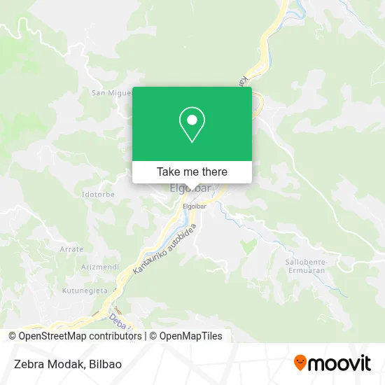 Zebra Modak map