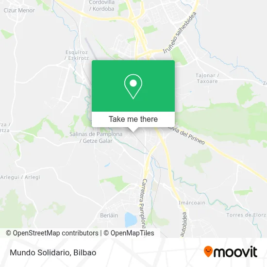 Mundo Solidario map