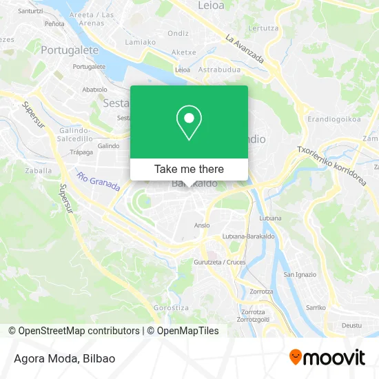 Agora Moda map