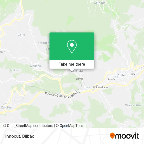 Innocut map
