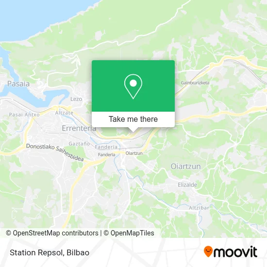 Station Repsol map
