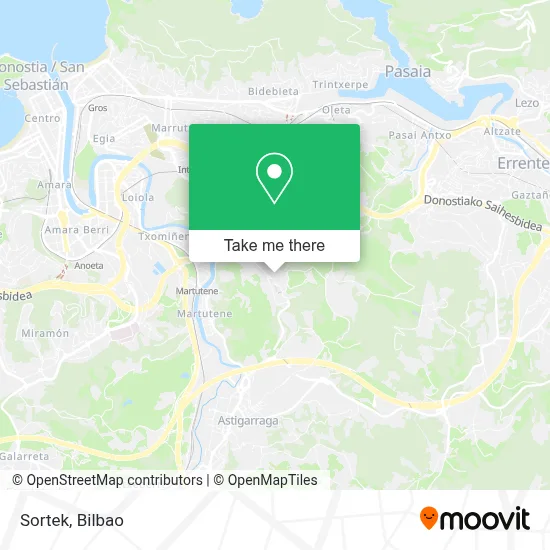 Sortek map