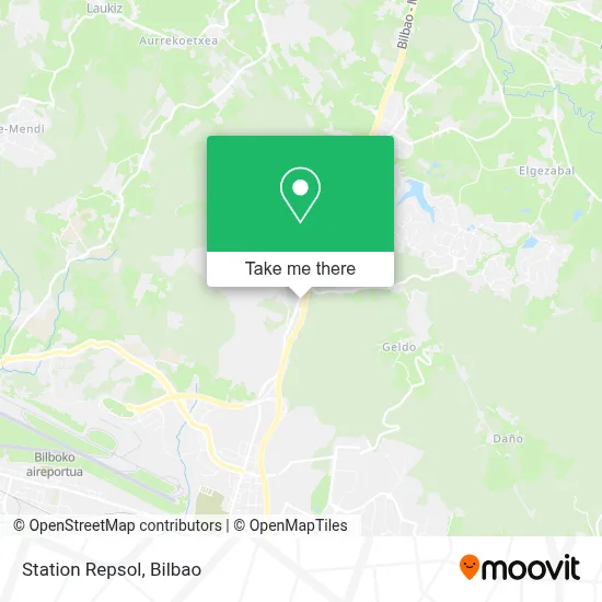 Station Repsol map