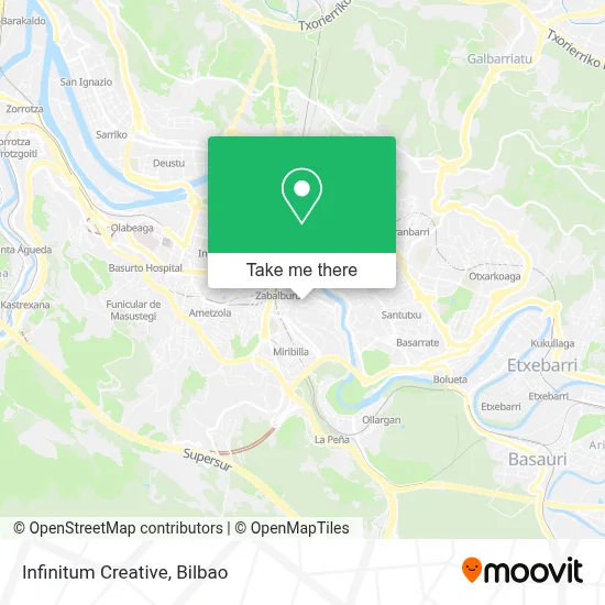 Infinitum Creative map