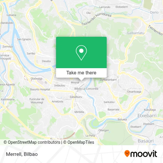 Merrell map