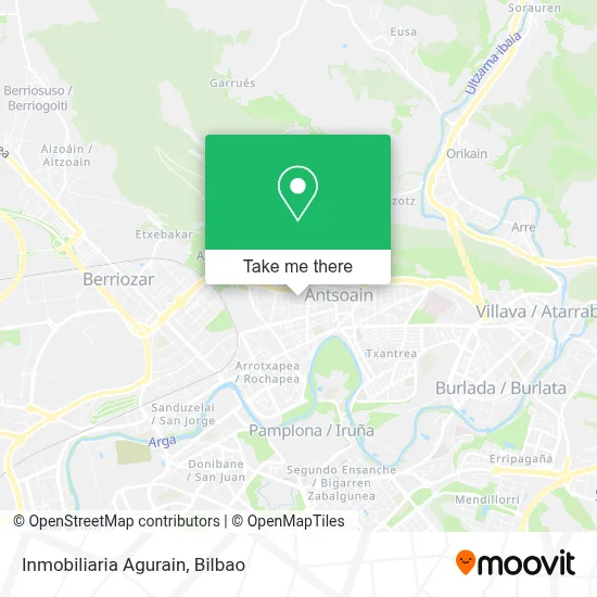 Inmobiliaria Agurain map
