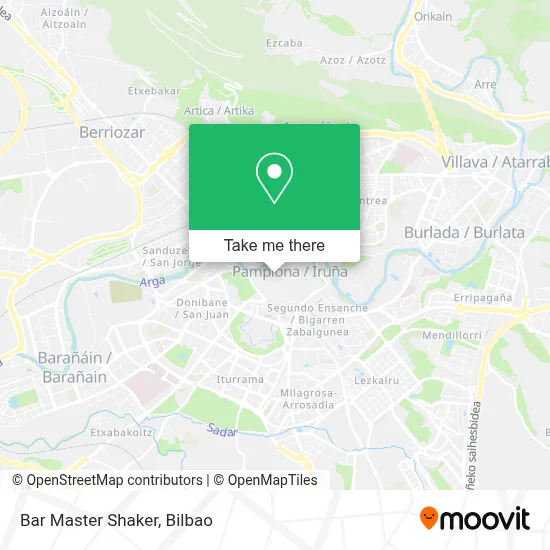 Bar Master Shaker map