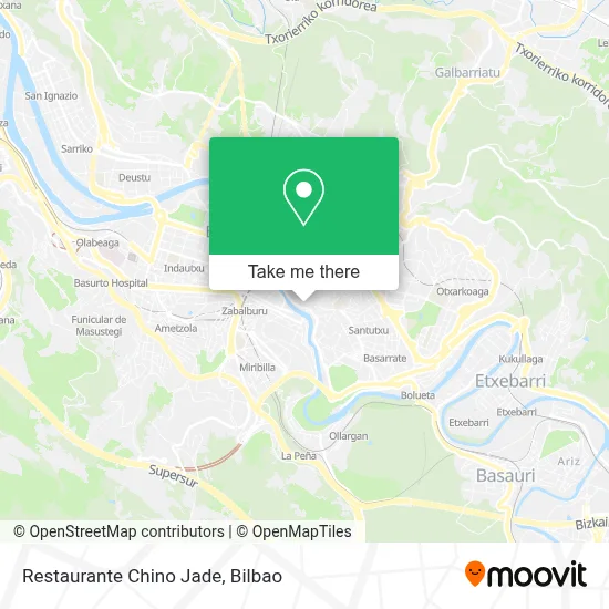 Restaurante Chino Jade map