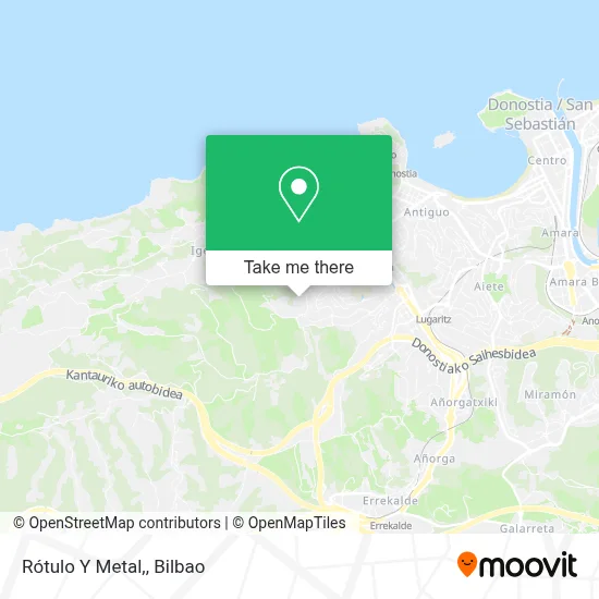 Rótulo Y Metal, map