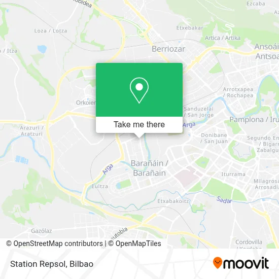 Station Repsol map