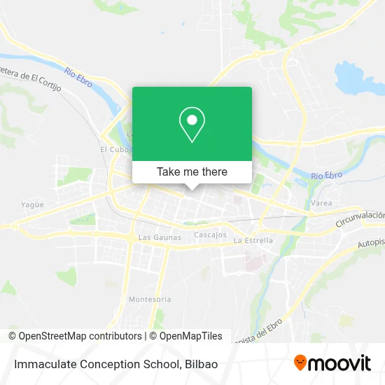Immaculate Conception School map