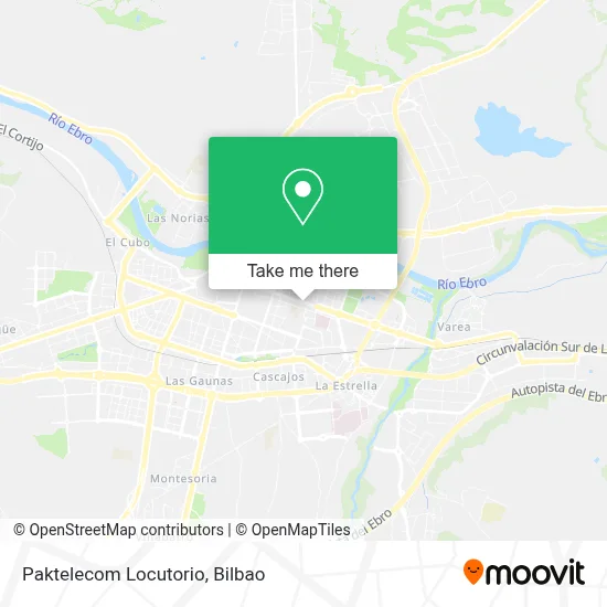Paktelecom Locutorio map