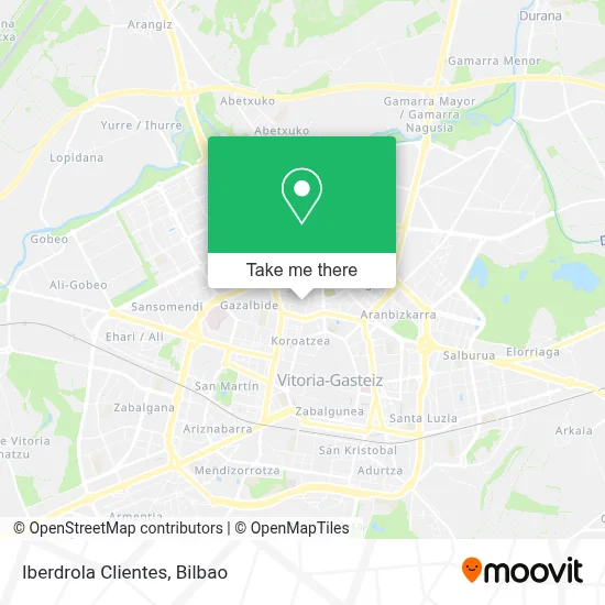 Iberdrola Clientes map