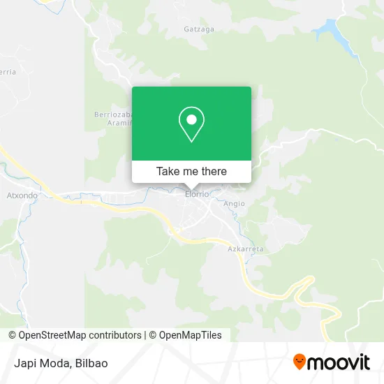 Japi Moda map