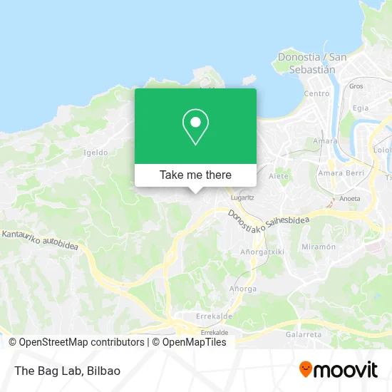 The Bag Lab map