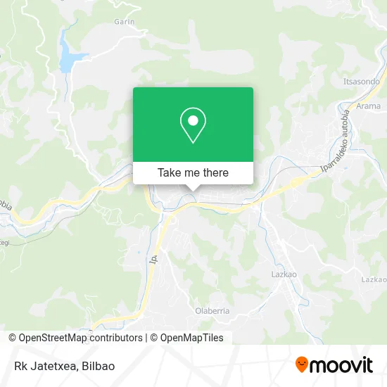 Rk Jatetxea map