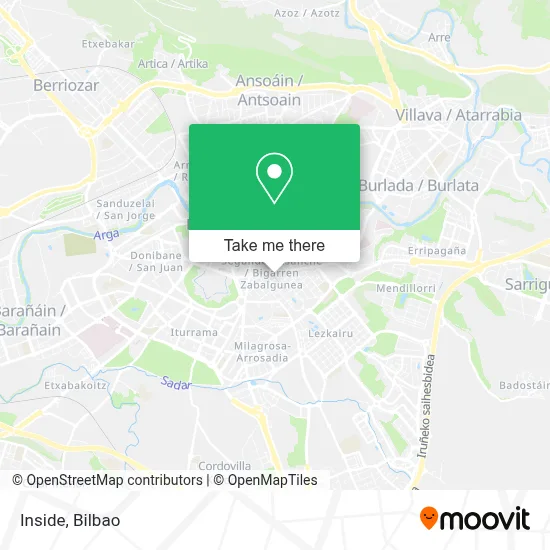 Inside map