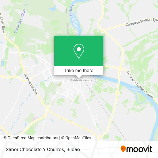 Sahor Chocolate Y Churros map