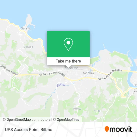 mapa Ups Access Point