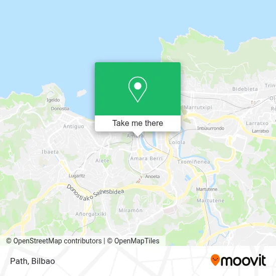 Percor map