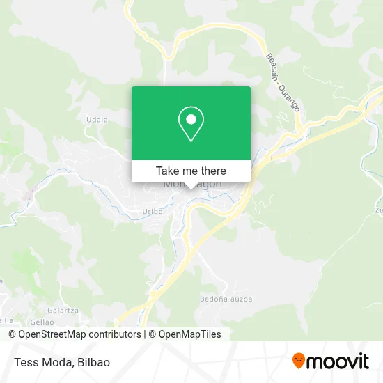 Tess Moda map