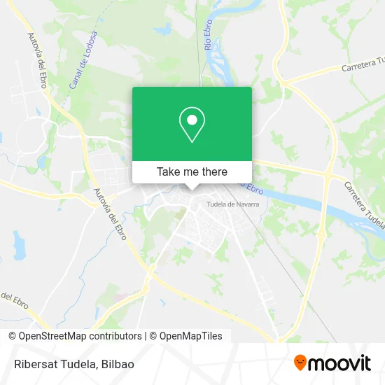 Ribersat Tudela map
