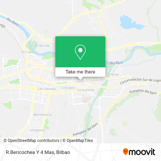 R.Bericochea Y 4 Mas map