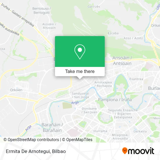 Ermita De Arnotegui map