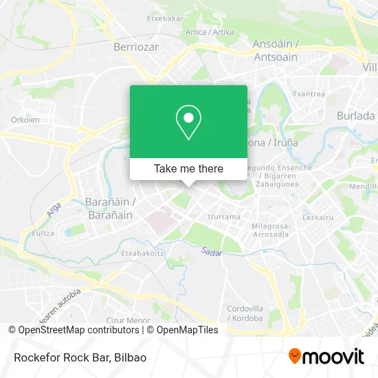 Rockefor Rock Bar map