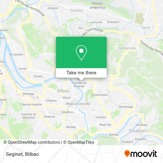 Seginet map