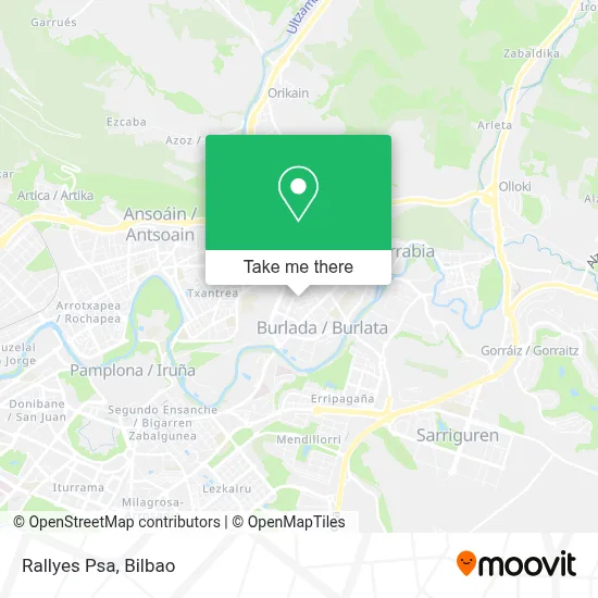 Rallyes Psa map