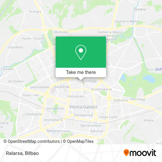 Ralarsa map