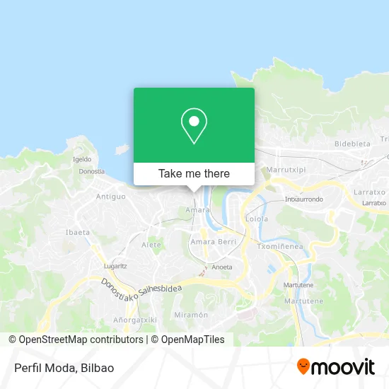 Perfil Moda map