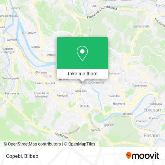Copebi map