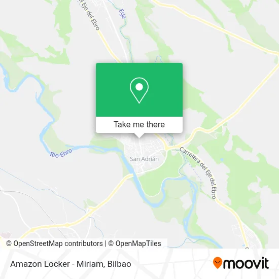 Amazon Locker - Miriam map
